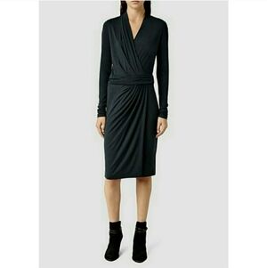 All Saints Nova black dress